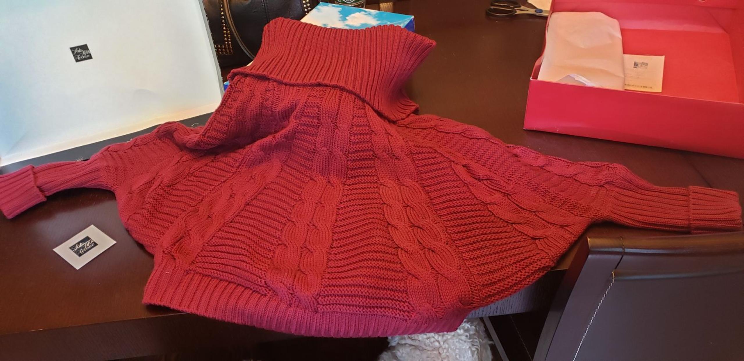 Women's turtleneck sweater