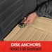 2 Pcs Universal Car Seat Cushions, Front Seats Padded Luxury Cover Tan