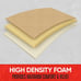 2 Pcs Universal Car Seat Cushions, Front Seats Padded Luxury Cover Tan