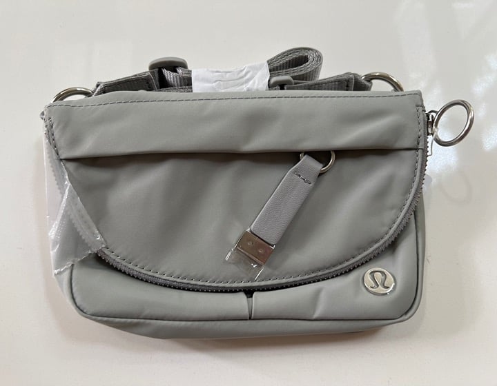 NWT Lululemon All Night Festival Bag Micro 1.5L ~ SILD Silver Drop
