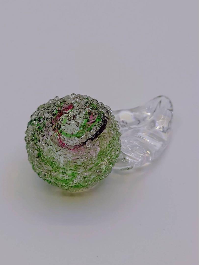 Glass Studio TooS Hydrangea Pen Rest Glass Pen Kobe Pen Show