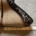 Tory Burch Jackie Espadrille Wedge Heel Leopard Print