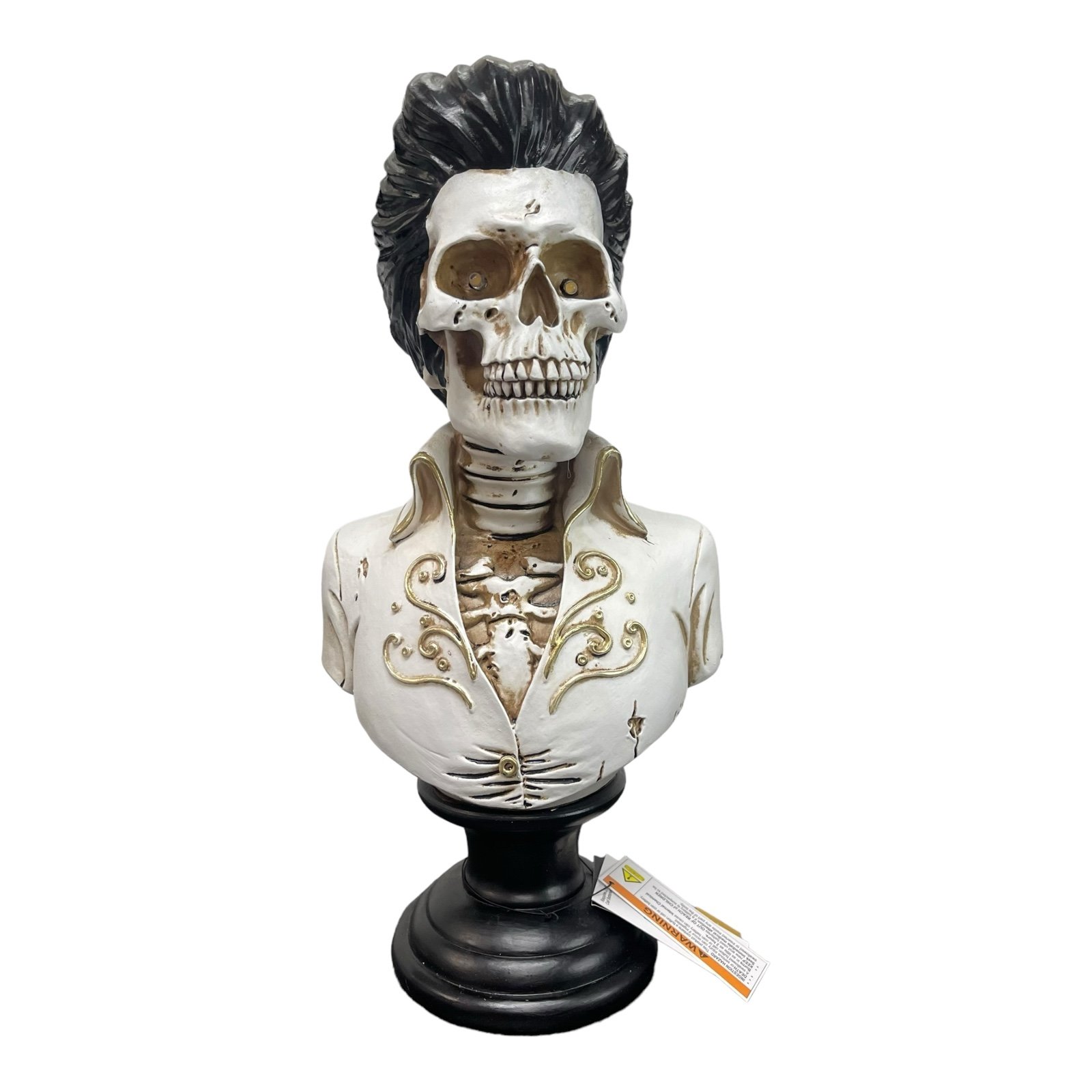Elvis Skeleton Bust LED Lights
