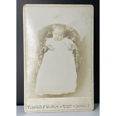 Antique Hidden Mother Photo Cabinet Card by Tannehill & Wallace Greenville Ohio