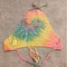 UNIF Tie dye crochet Halter Top