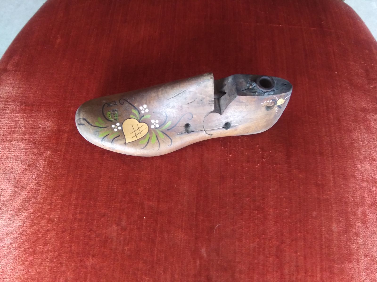 Antique shoe form