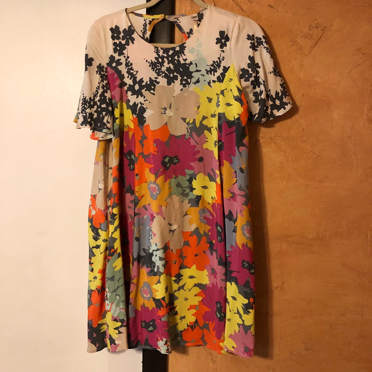 floral mini dress
