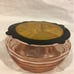 Vtg 1934 Plas Celluloid Pink Powder Bowl