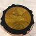 Vtg 1934 Plas Celluloid Pink Powder Bowl