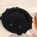 Vtg 1934 Plas Celluloid Pink Powder Bowl