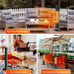 Southeatic 1500W Electric Outdoor Patio Heater - IPX5 Waterproof, Infrared Heat
