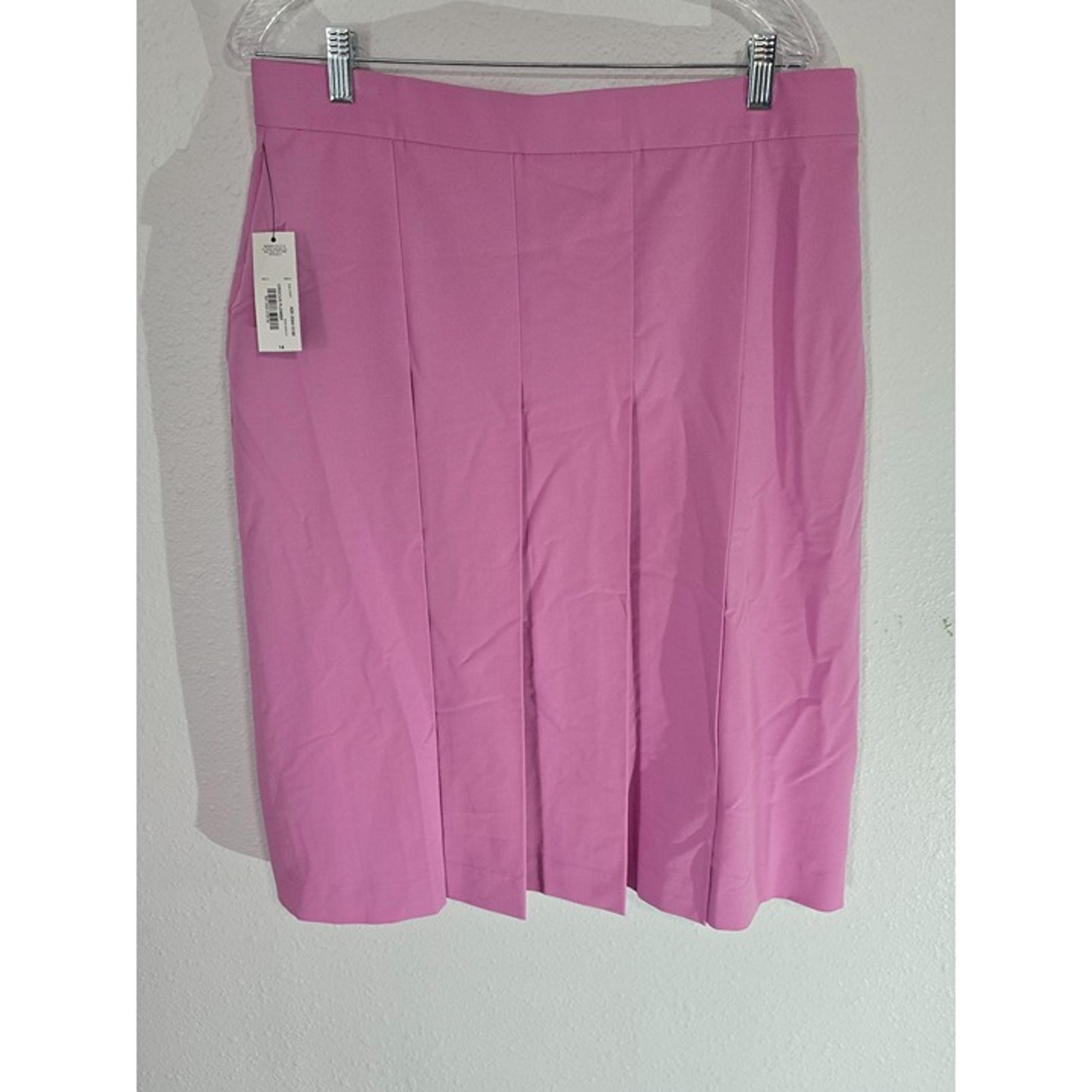 NWT Worthington Pleated Skirt Womens Size 14