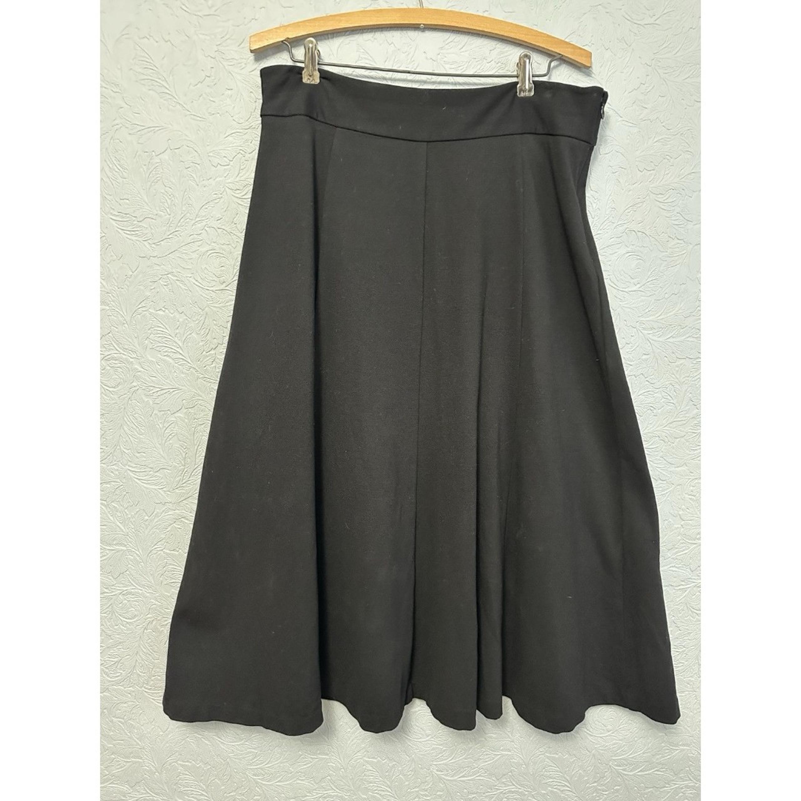 Coldwater Creek Size 10 A Line Midi Skirt G37