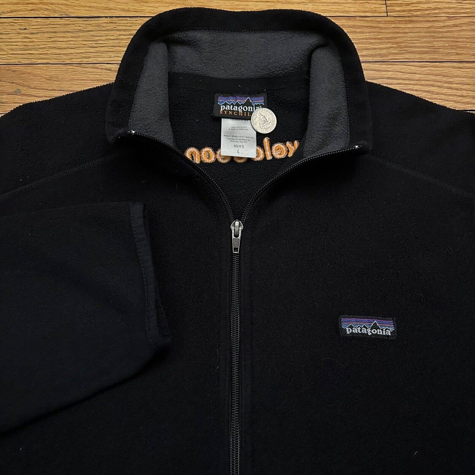 Patagonia Synchilla 1/2 Zip Nickelodeon Fleece Jacket Size Large Men