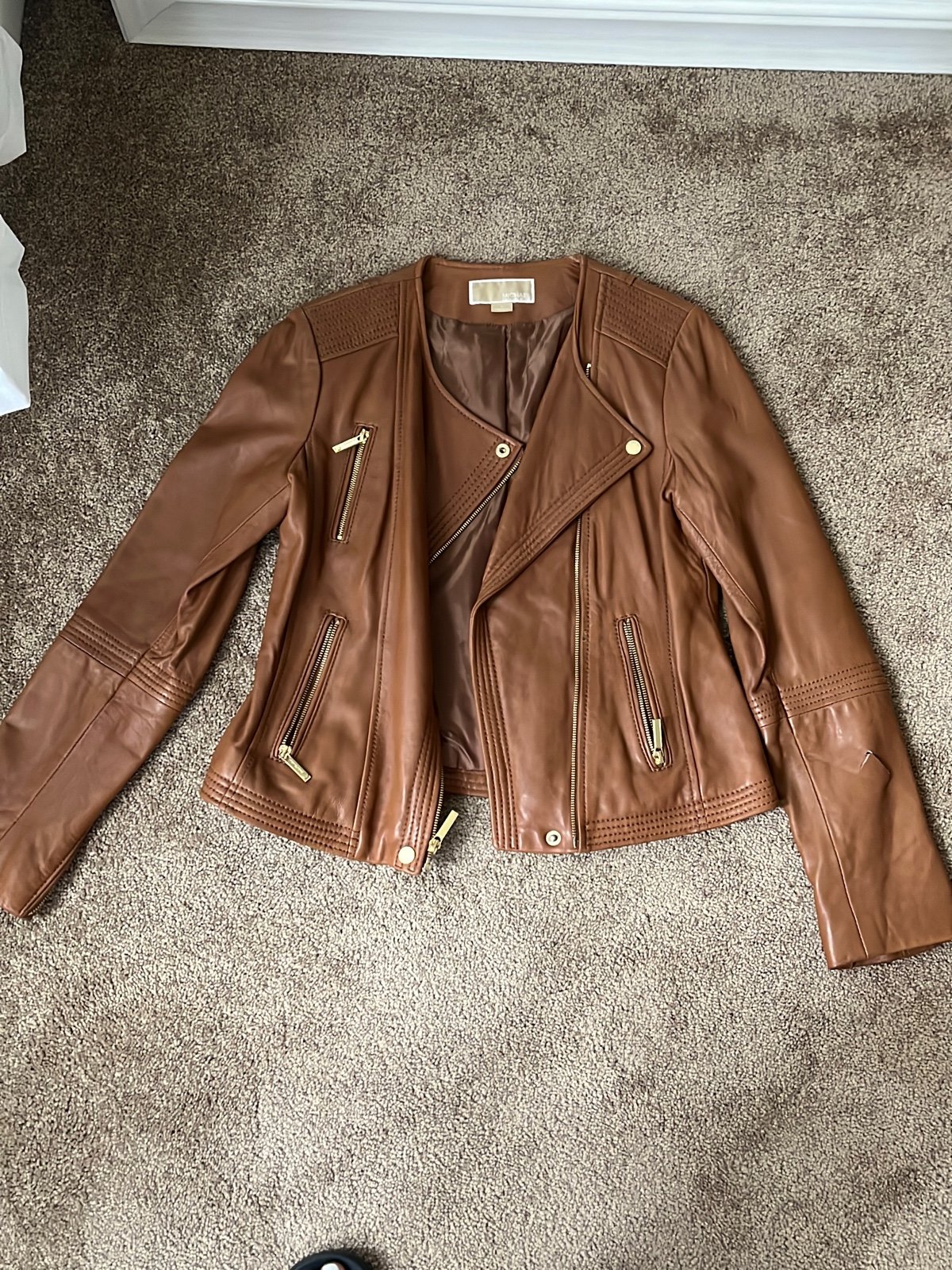 Faux Leather Jacket