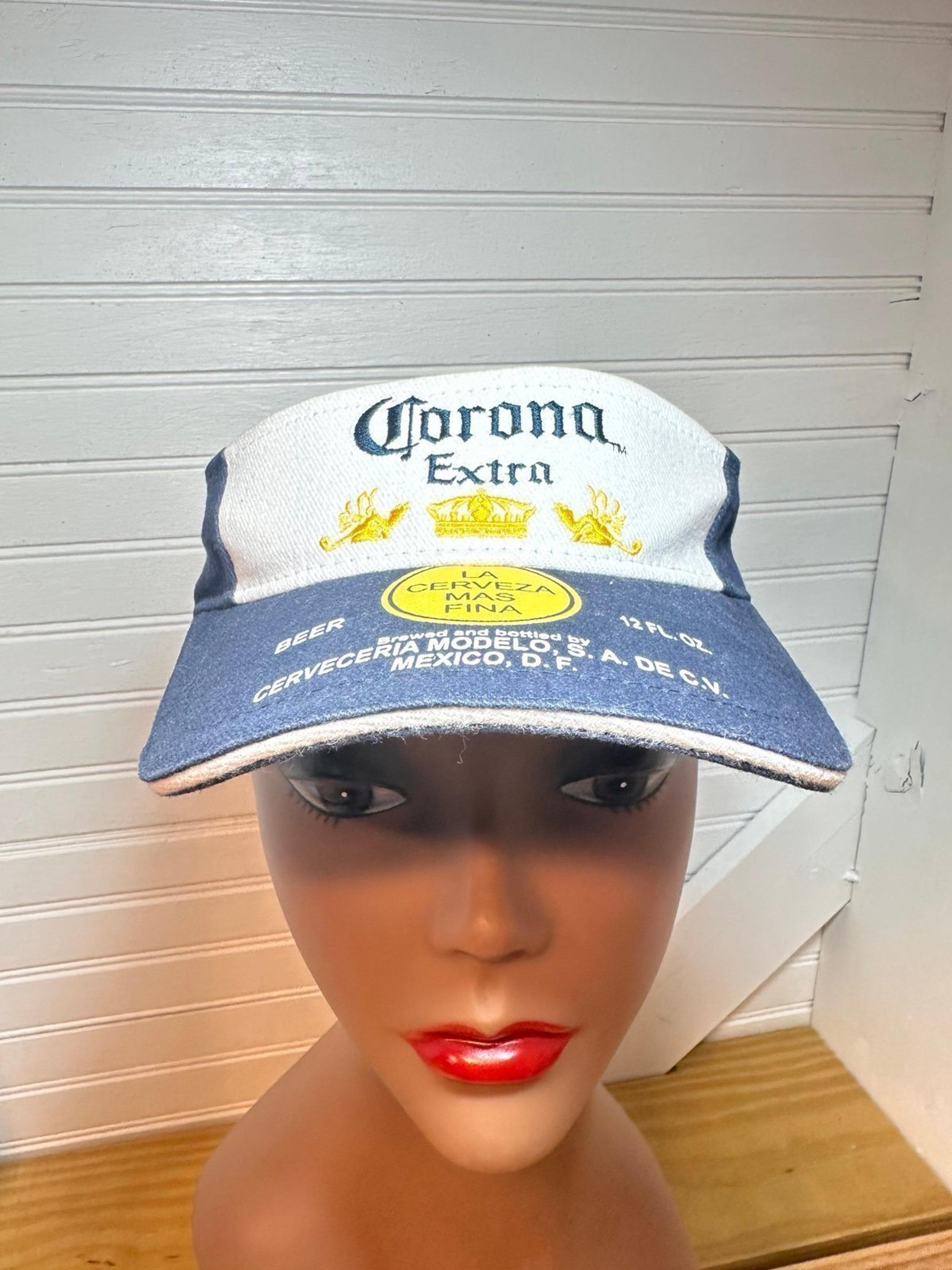 Vintage Corona visor hat UNISEX 100% cotton adjustable