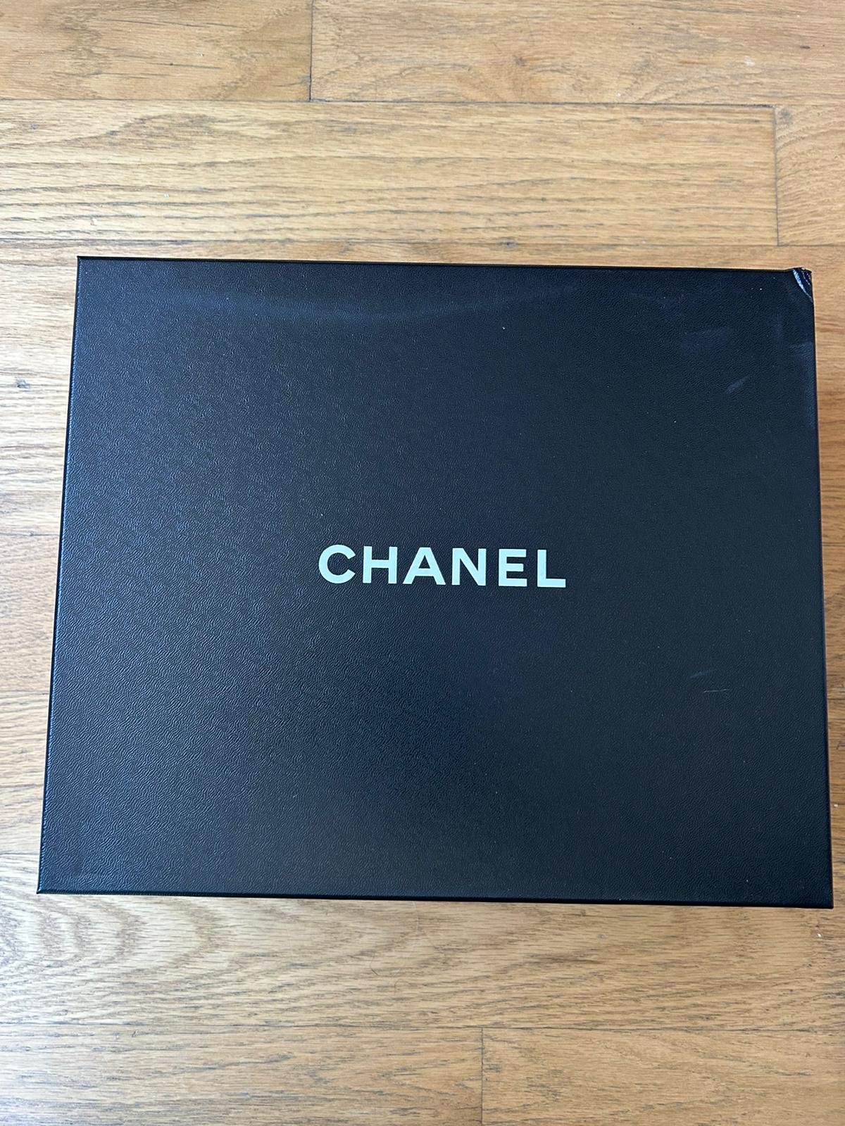 Chanel designer empty shoe/gift/ storage box Size 36