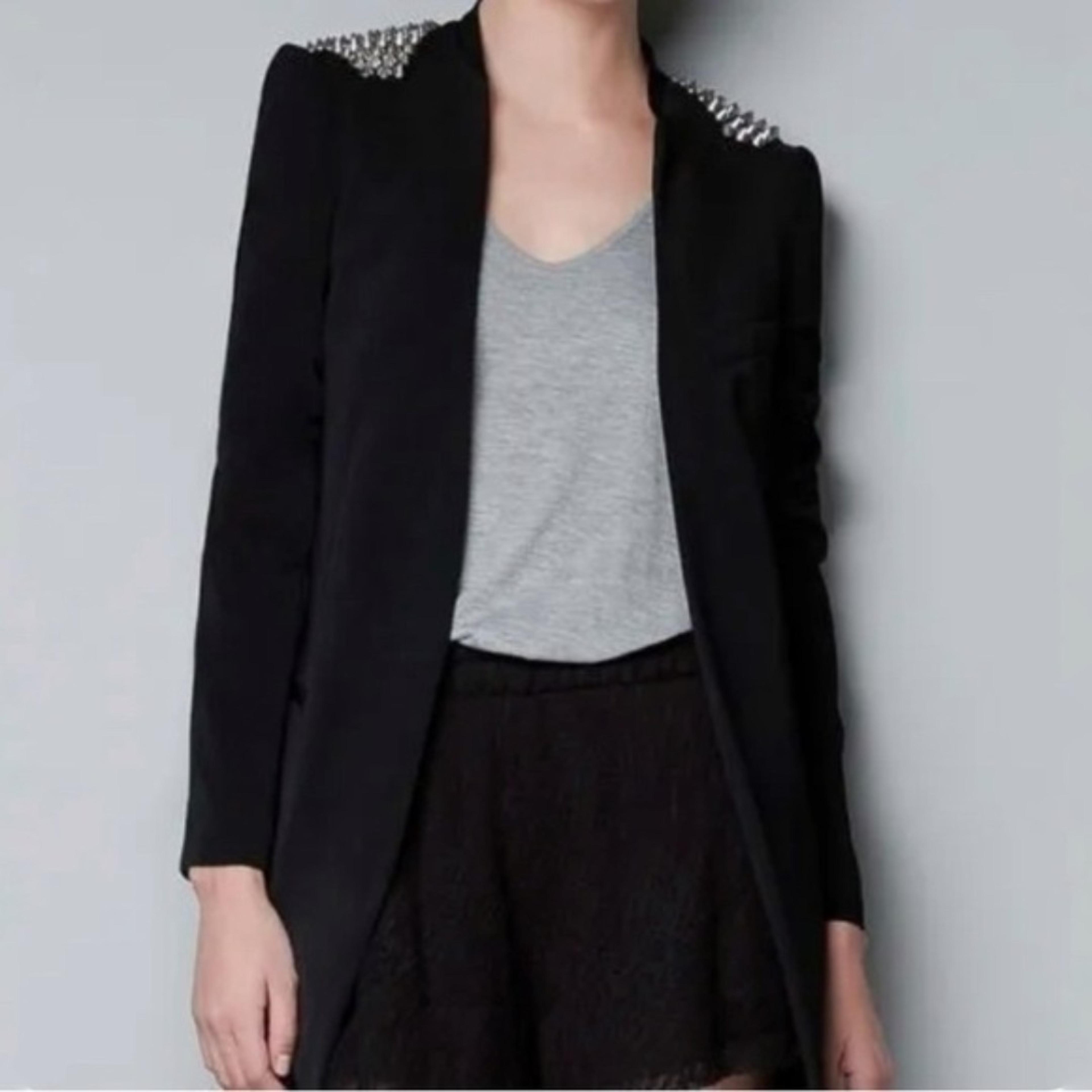 Zara studded blazer Clearance