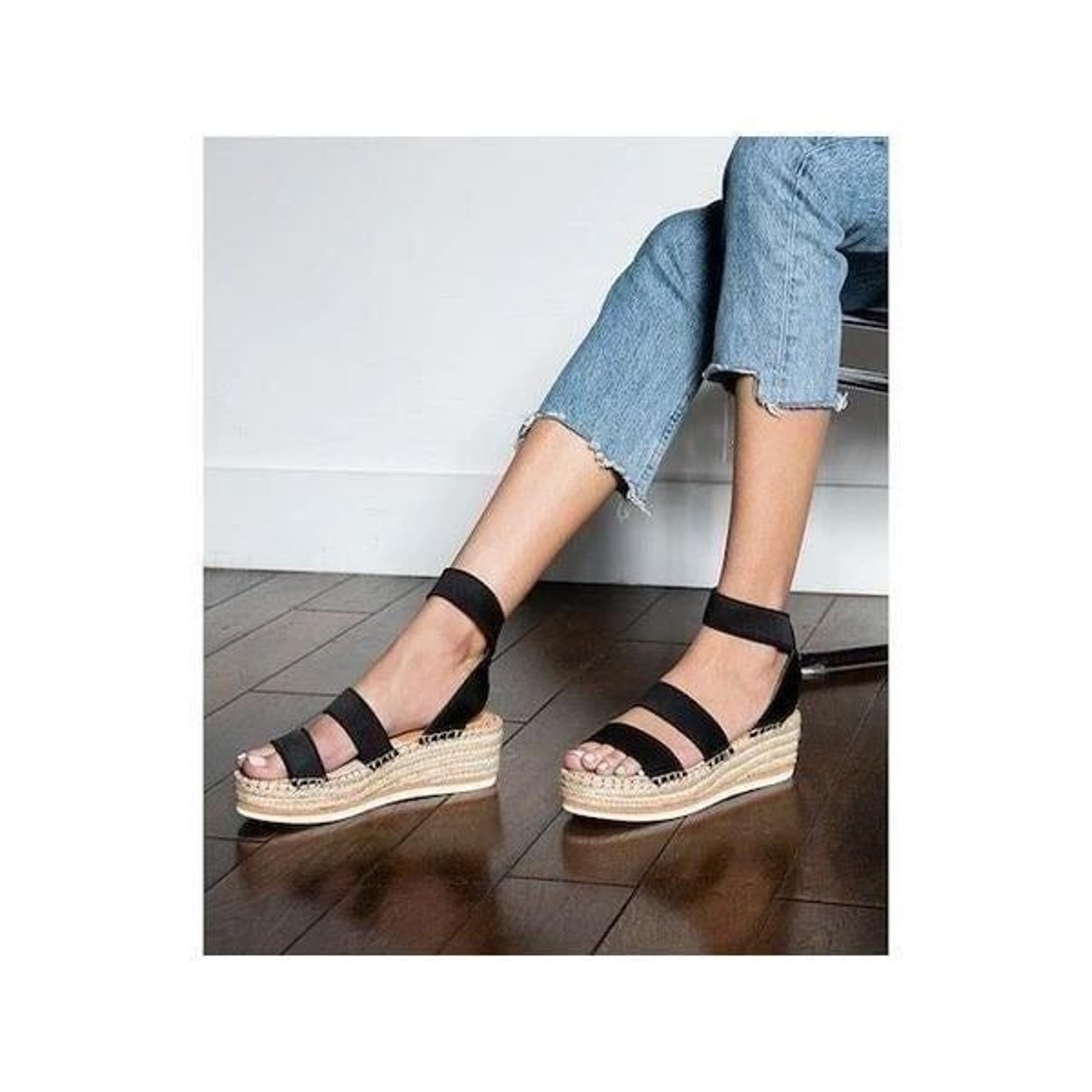 DOLCE VITA LURY ESPADRILLE WEDGE SANDAL