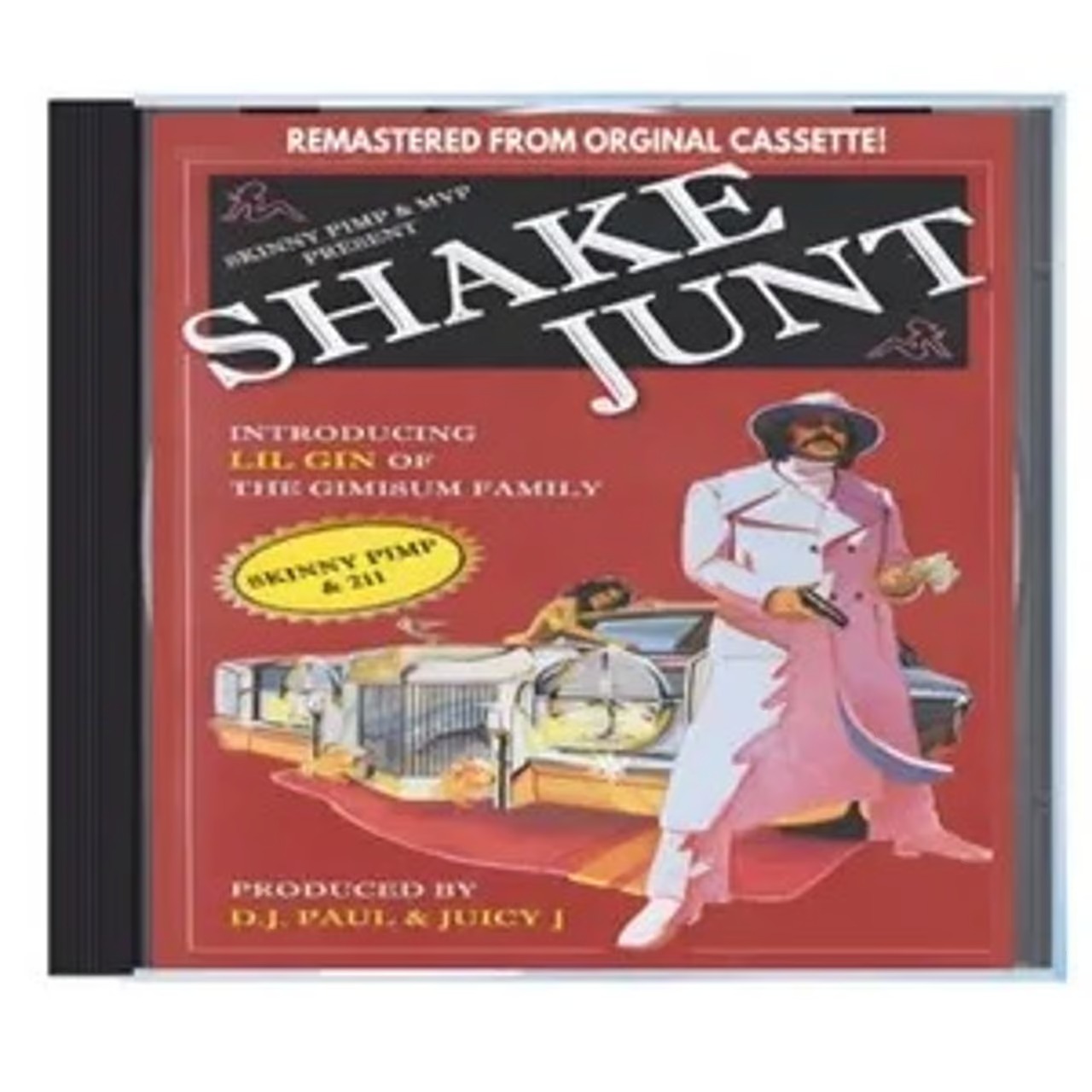 Lil Gin - Shake Junt Underground Solo Tape Cd Factory Sealed Dj Paul Productions