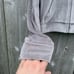 Skims Velour Zip Up Hoodie Cropped Brown Super Soft Womens Medium