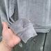 Skims Velour Zip Up Hoodie Cropped Brown Super Soft Womens Medium
