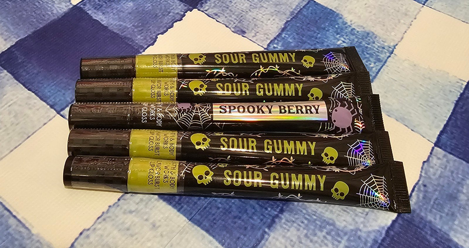Halloween scented lip gloss bundle from bath & body works