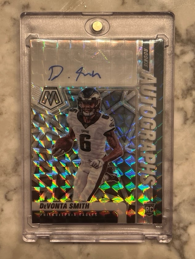 2021 Panini Devonta Smith Rookie Autograph