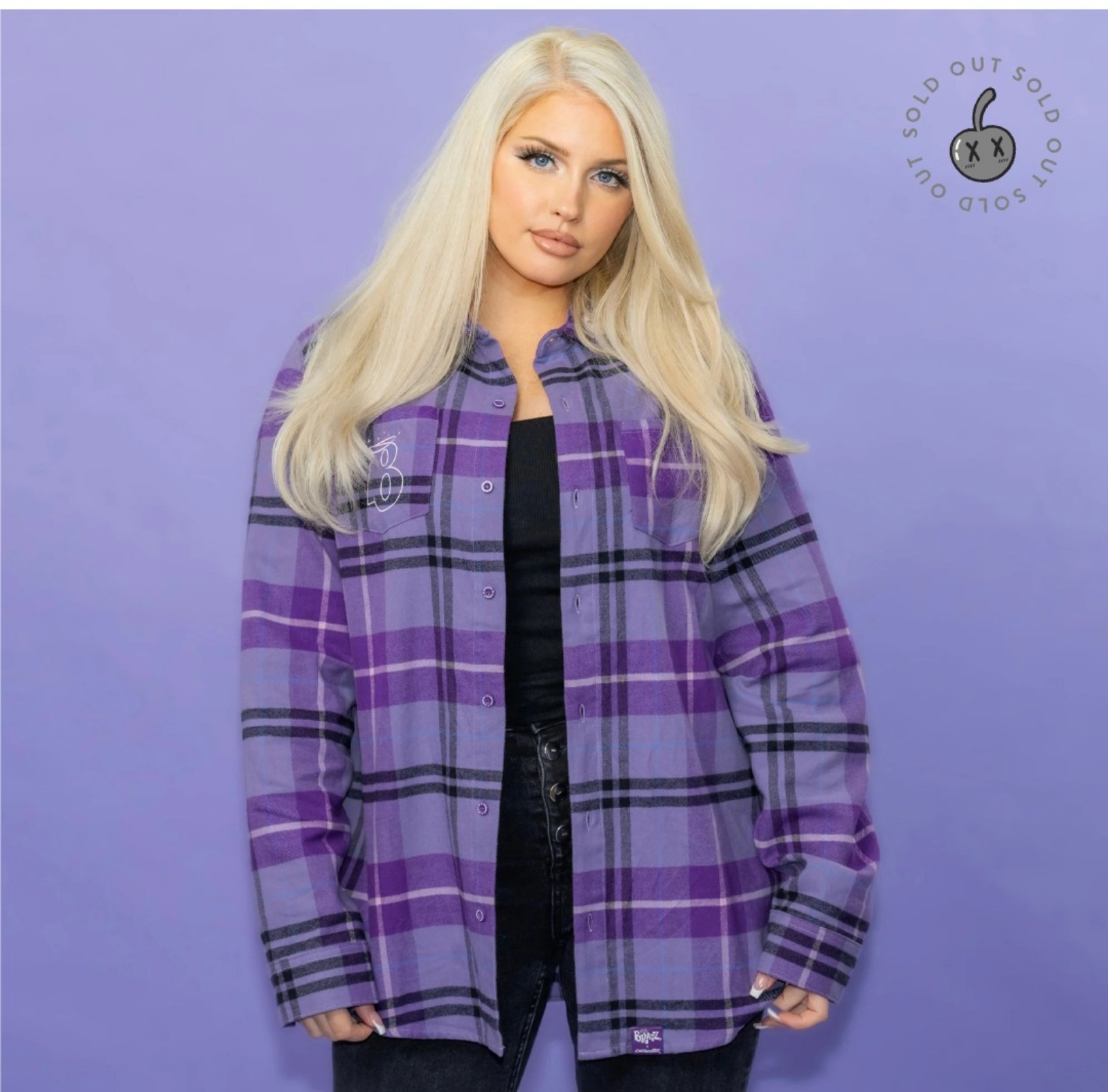 Cakeworthy x Bratz flannel shirt Small