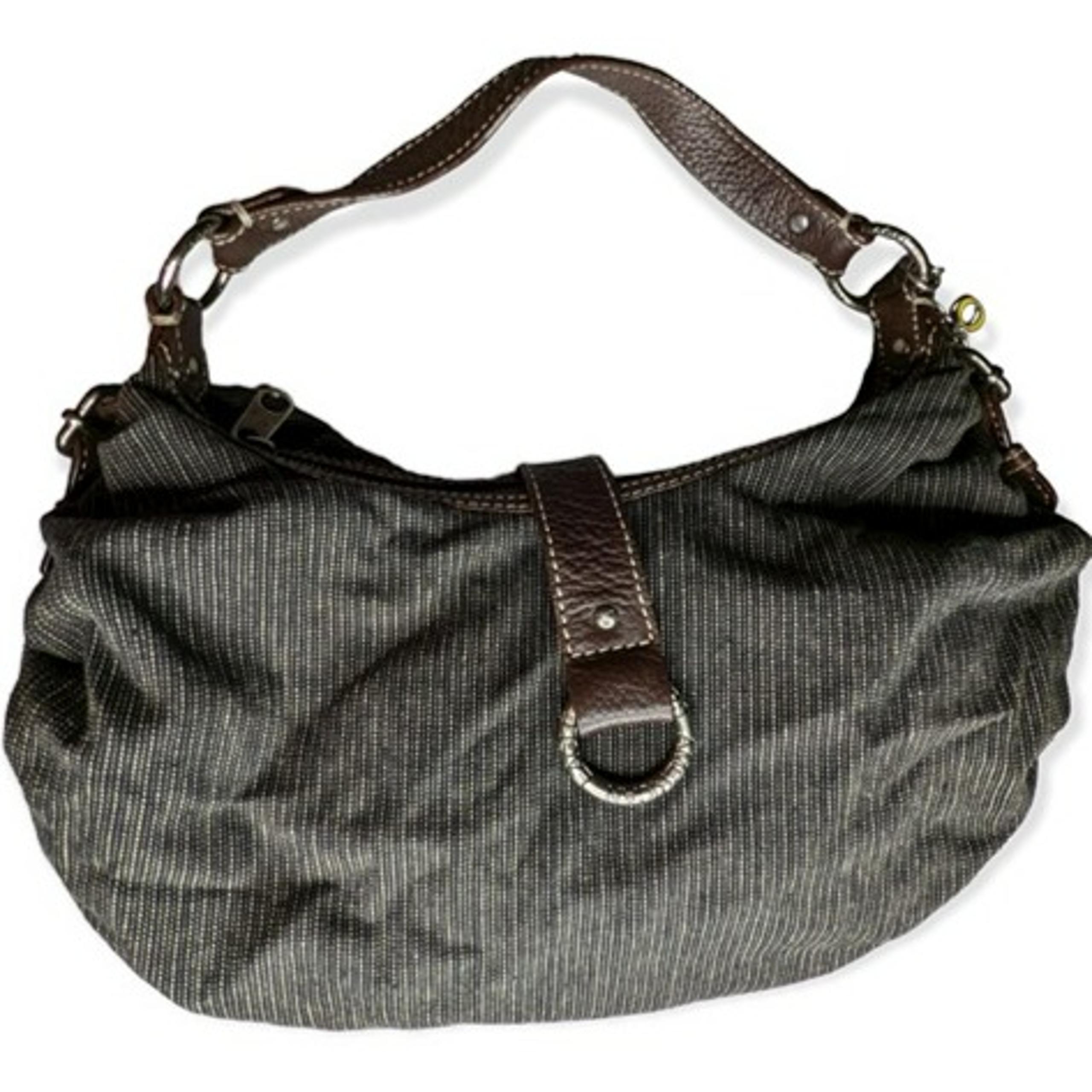 Vintage American Eagle Outfitters Pinstripe Hobo Bag