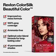 Color silk Beautiful Color Permanent Hair Color, Long-Lasting High-Definition