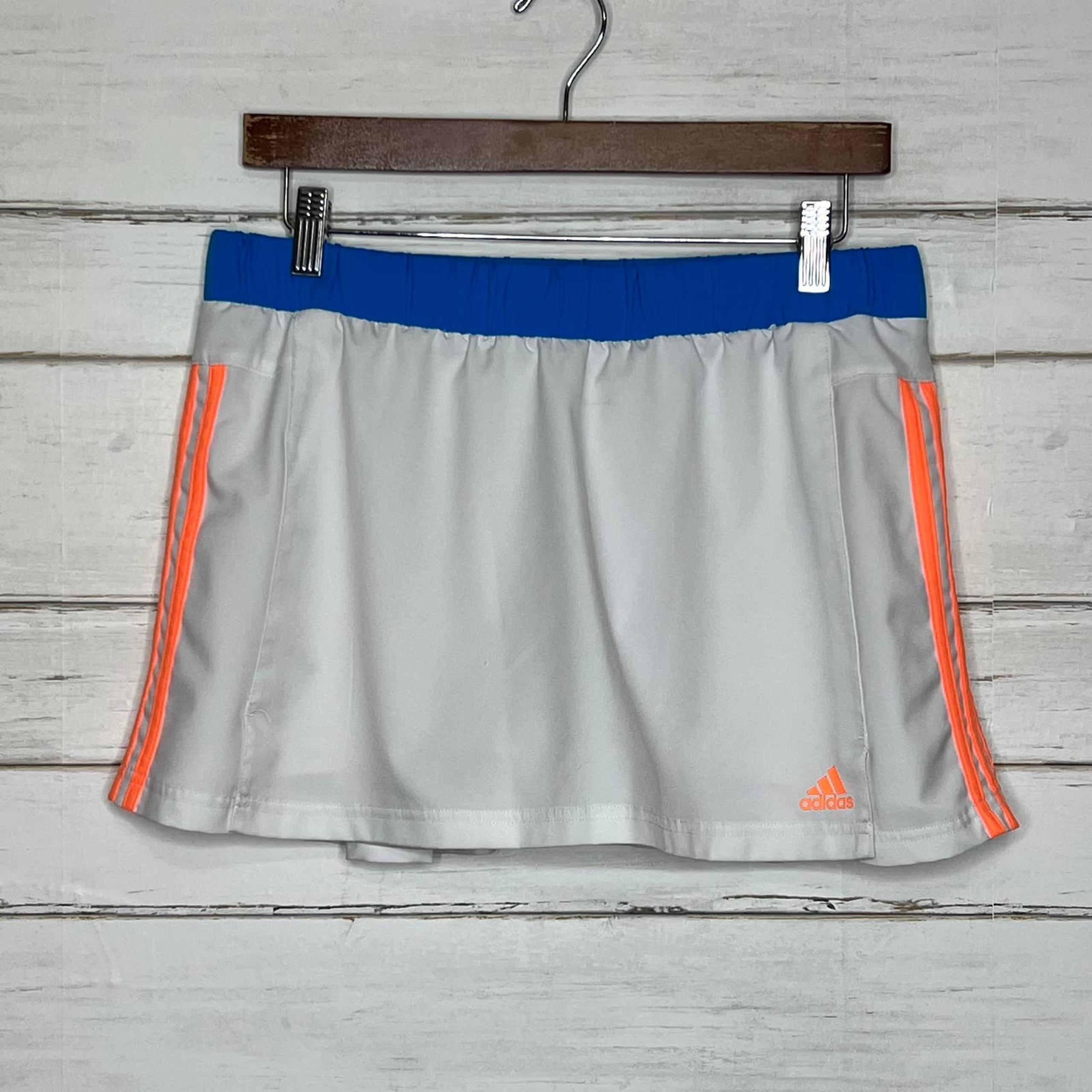 Adidas Climalite White Tennis Mini Skirt Size Large