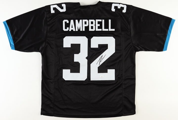 Tyson Campbell Signed Jacksonville Jaguars Jersey (JSA)