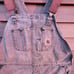 Carhartt Mens Duck Bib Overall 4XDark Brown Carpenter USA Made Double Knee
