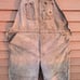 Carhartt Mens Duck Bib Overall 4XDark Brown Carpenter USA Made Double Knee