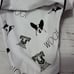 Rae Dunn White and Black Good Boy and Woof 2 Pack Bandanas Size Large/XL