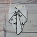 Rae Dunn White and Black Good Boy and Woof 2 Pack Bandanas Size Large/XL
