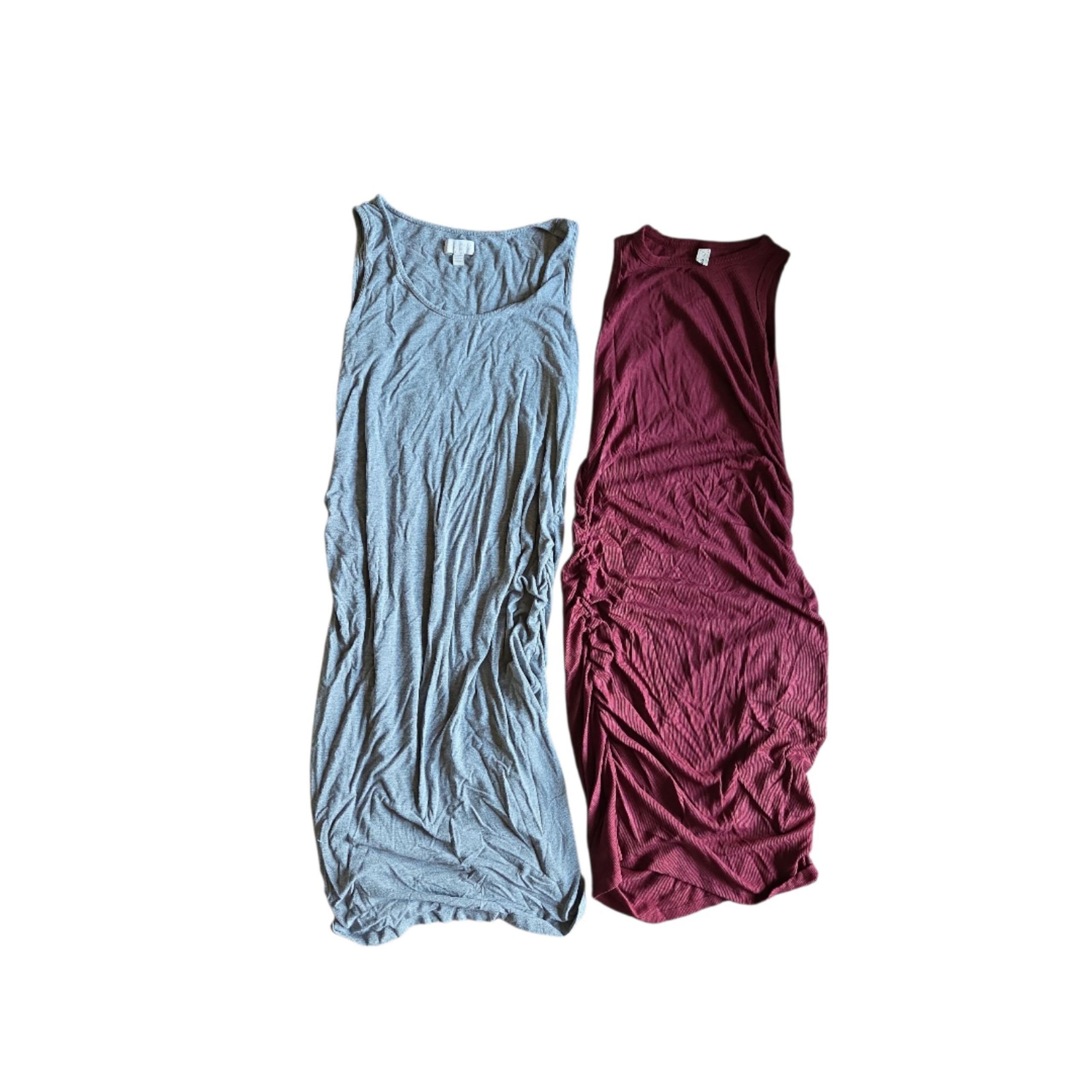 Set of 2 maternity bodycon dresses