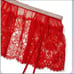 Victoria’s Secret Shine Strap Lace Skirt Rhinestone Garter Belt Lingerie M/L