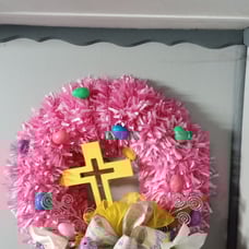 Huge Easter Wreath