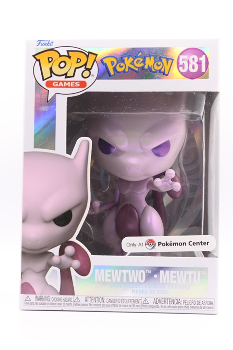 Funko Pop! Pearlescent Mewtwo 581 (Pokemon Center Exclusive)