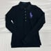 Ralph Lauren The Skinny Polo M Black Long Sleeve