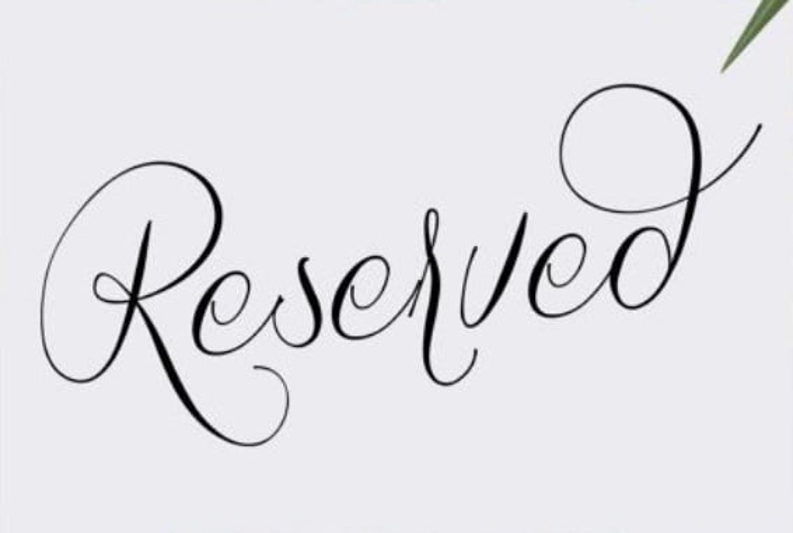 Reserved