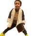 Kids jacket with fur