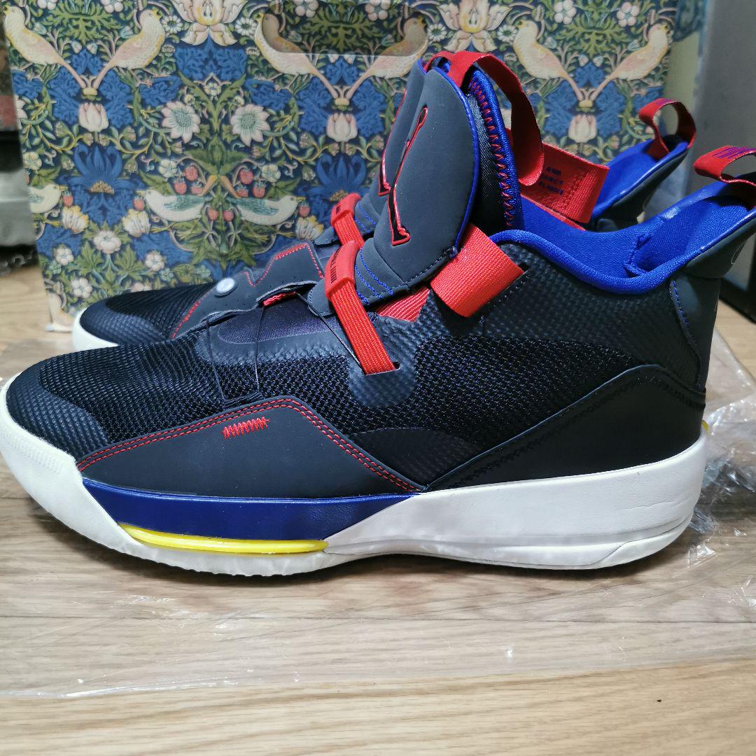 NIKE Air Jordan 33 Tech Pack, size 27cm.