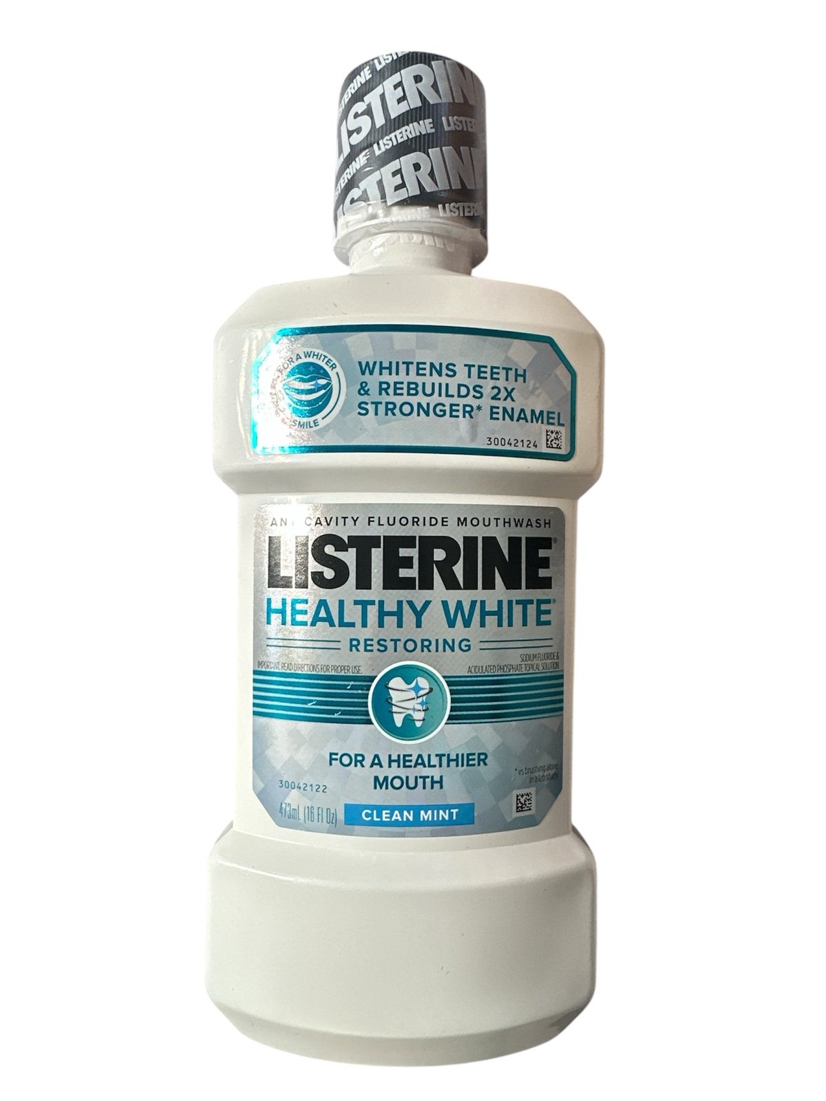 Listerine Healthy White Restoring Whitening Mouthwash 16 Fl Oz, Discontinued
