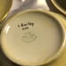 Vintage signed and stamped tea cups and saucers