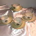 Vintage signed and stamped tea cups and saucers