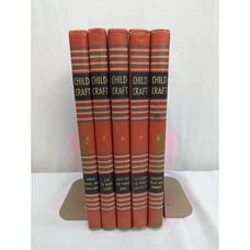 1954 Childcraft Books Number 4 thru 8 Read Description For Details