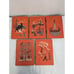 1954 Childcraft Books Number 4 thru 8 Read Description For Details